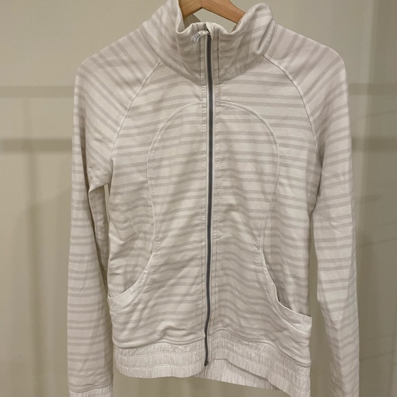 Lululemon zip up. white - Picture 5 of 5